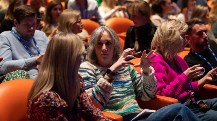 Audience members